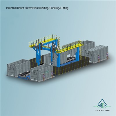 קו ייצור רובוט ריתוך מיכל